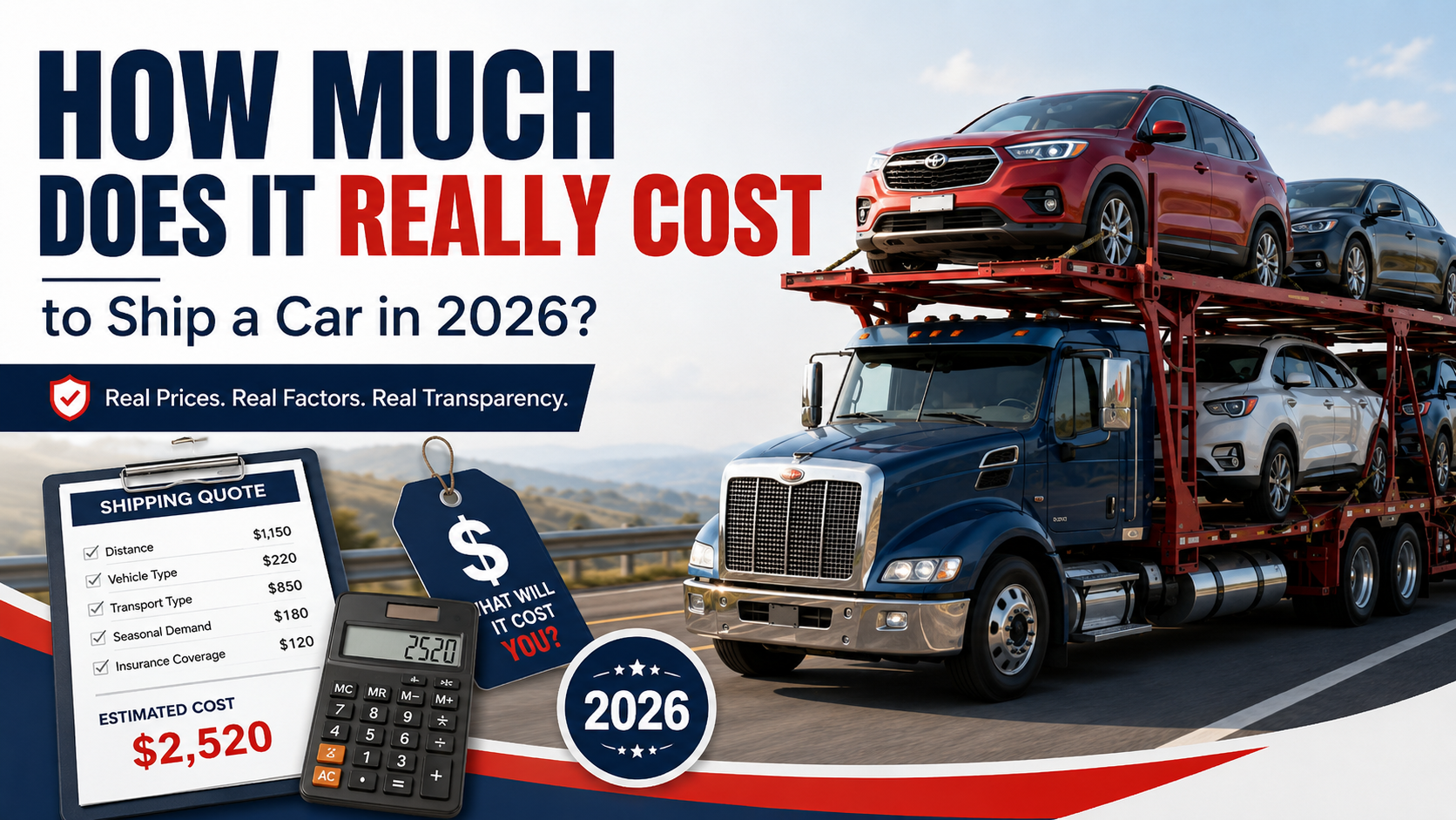How Much Does It Really Cost to Ship a Car in 2026?